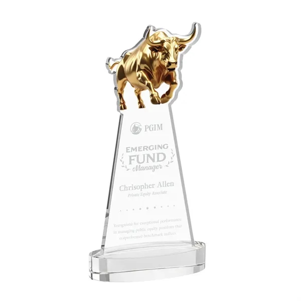 Raging Bull Award on Alberton Base - Clear... from ASI 84592 St Regis Group / St Regis