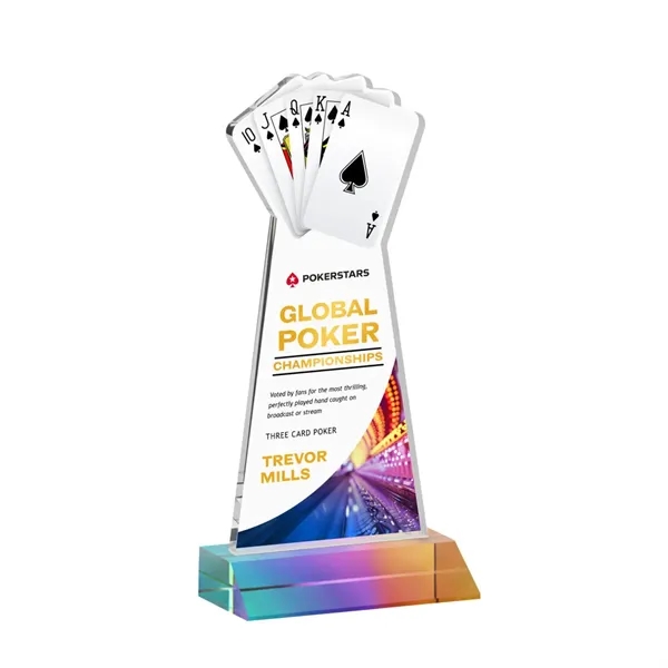 Poker VividPrint™ Award - Prismatic... from ASI 84592 St Regis Group / St Regis