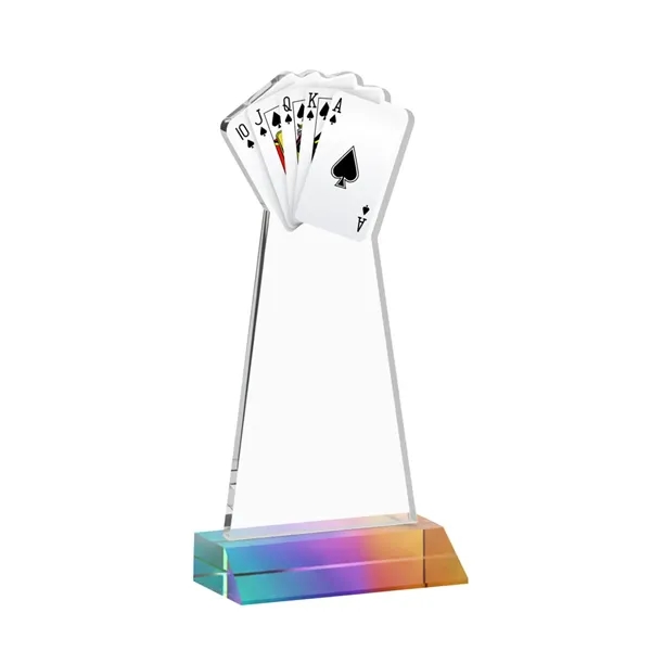 Poker VividPrint™ Award - Prismatic... from ASI 84592 St Regis Group / St Regis