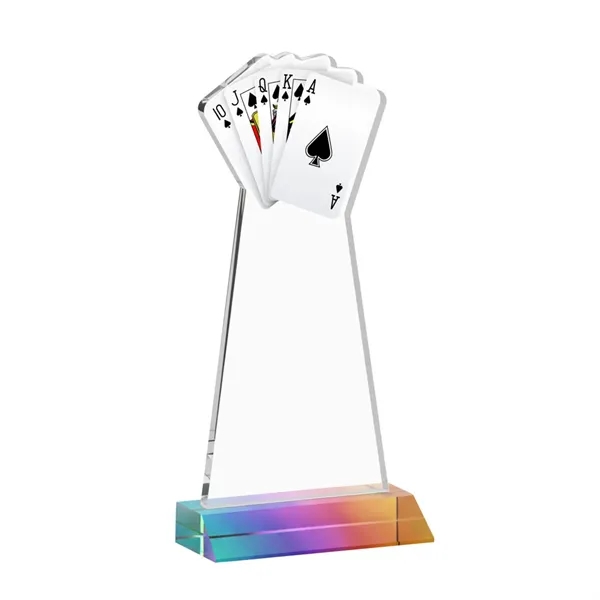 Poker VividPrint™ Award - Prismatic... from ASI 84592 St Regis Group / St Regis