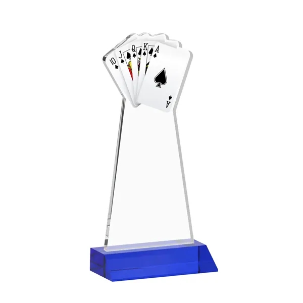Poker VividPrint™ Award - Blue... from ASI 84592 St Regis Group / St Regis
