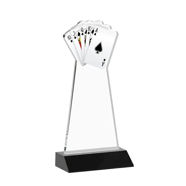Poker VividPrint™ Award - Black... from ASI 84592 St Regis Group / St Regis