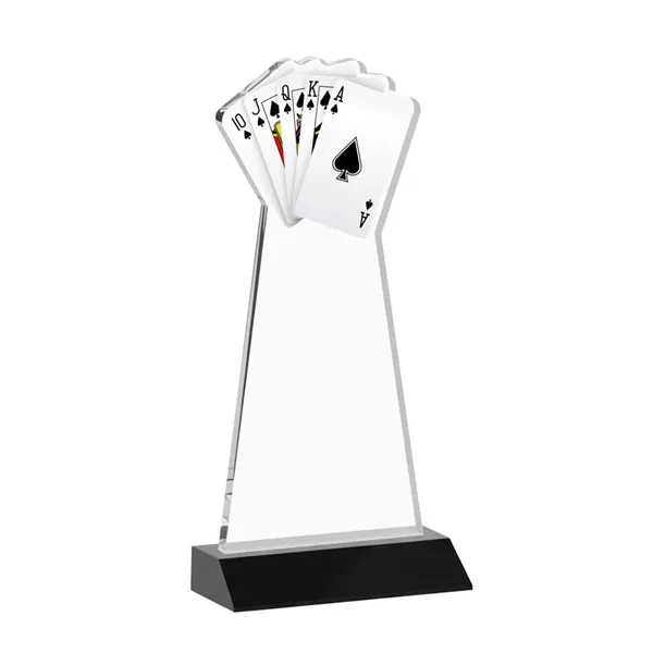 Poker VividPrint™ Award - Black... from ASI 84592 St Regis Group / St Regis