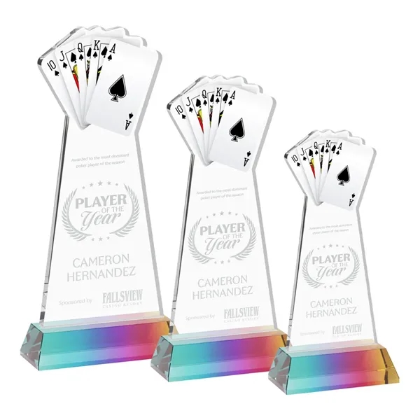 Poker Award on Hartford Base - Prismatic... from ASI 84592 St Regis Group / St Regis