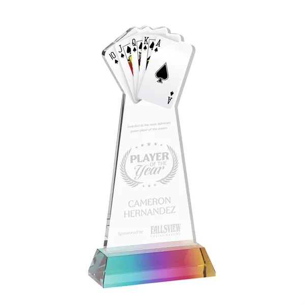 Poker Award on Hartford Base - Prismatic... from ASI 84592 St Regis Group / St Regis