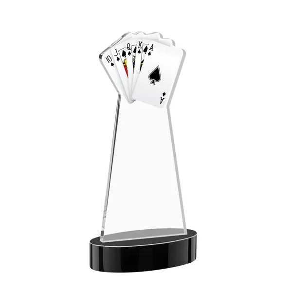 Poker Award on Alberton Base - Black... from ASI 84592 St Regis Group / St Regis