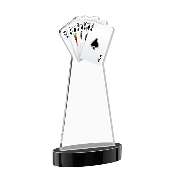 Poker Award on Alberton Base - Black... from ASI 84592 St Regis Group / St Regis