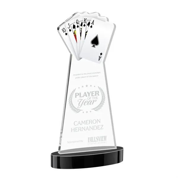 Poker Award on Alberton Base - Black... from ASI 84592 St Regis Group / St Regis