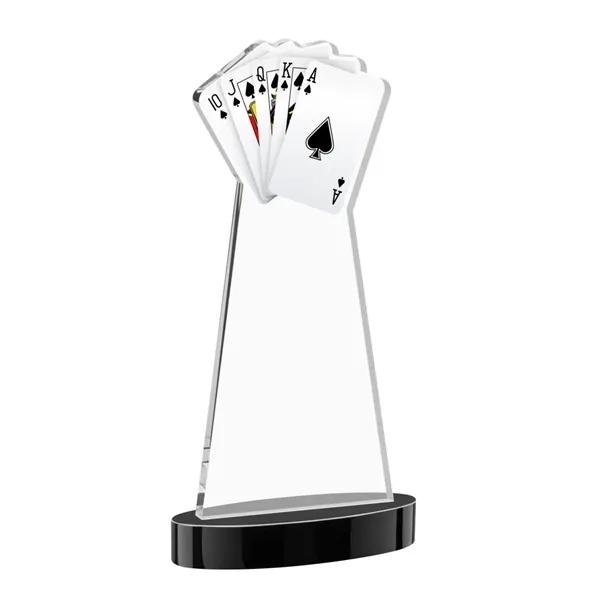 Poker Award on Alberton Base - Black... from ASI 84592 St Regis Group / St Regis