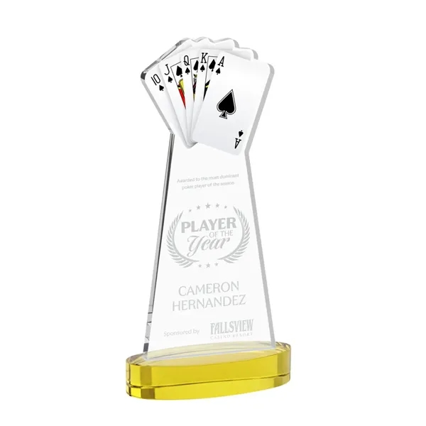 Poker Award on Alberton Base - Gold... from ASI 84592 St Regis Group / St Regis