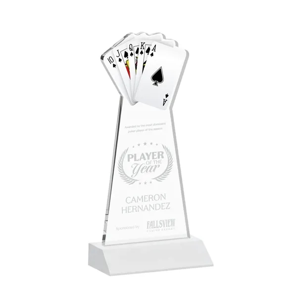 Poker Award - White... from ASI 84592 St Regis Group / St Regis