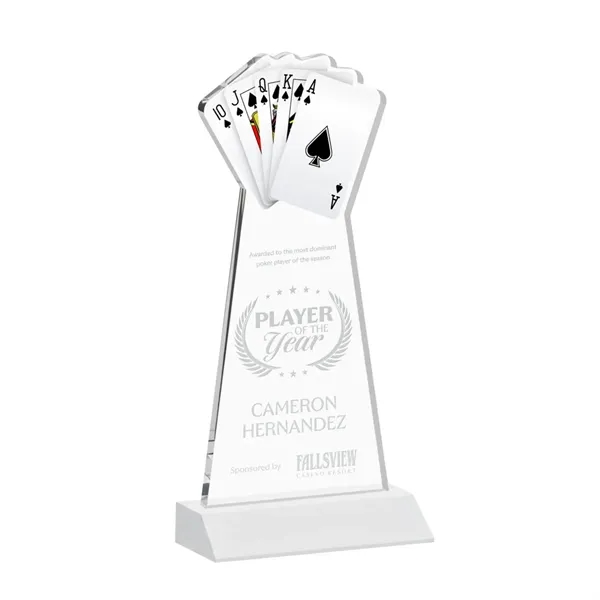 Poker Award - White... from ASI 84592 St Regis Group / St Regis