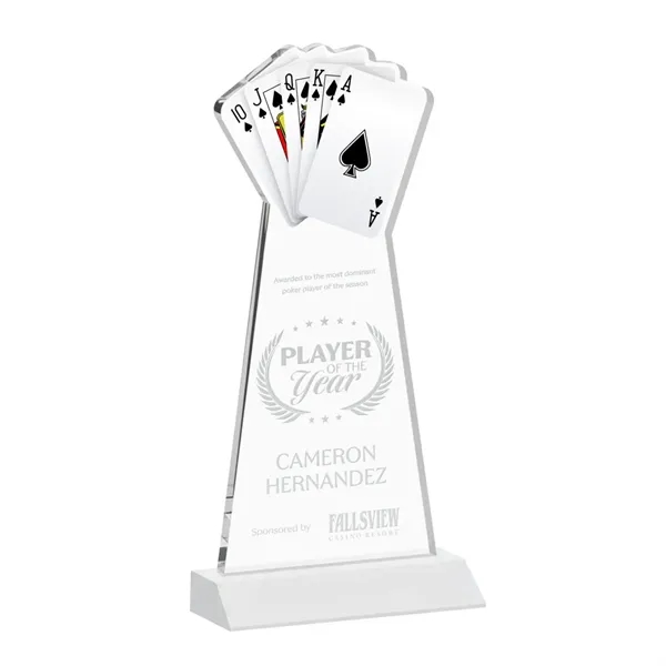 Poker Award - White... from ASI 84592 St Regis Group / St Regis