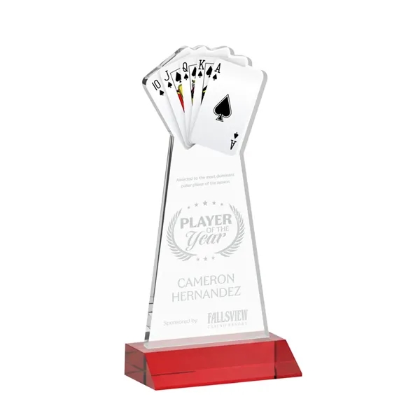 Poker Award - Red... from ASI 84592 St Regis Group / St Regis