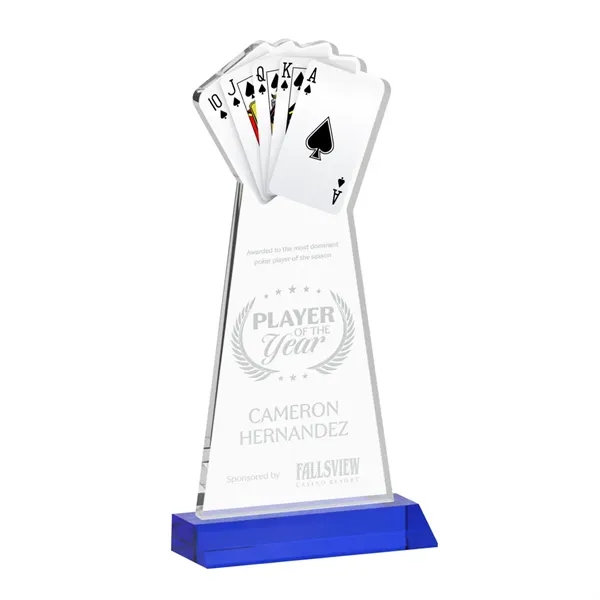 Poker Award - Blue... from ASI 84592 St Regis Group / St Regis
