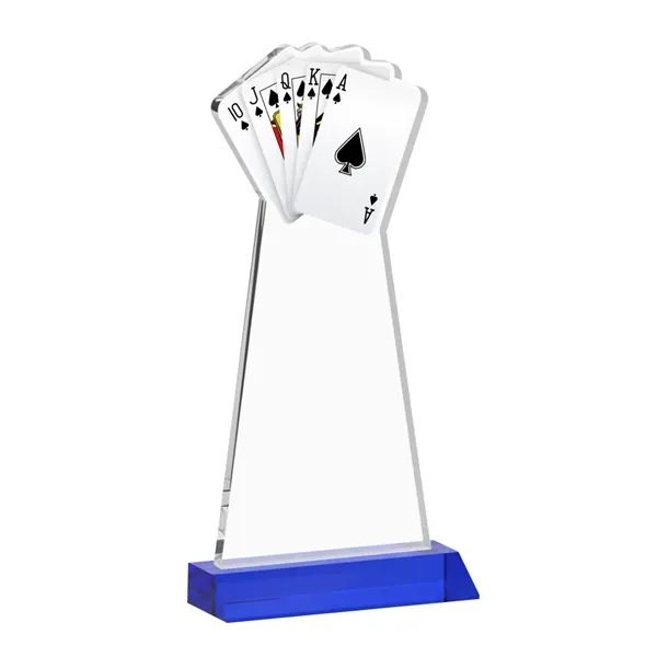 Poker Award - Blue... from ASI 84592 St Regis Group / St Regis