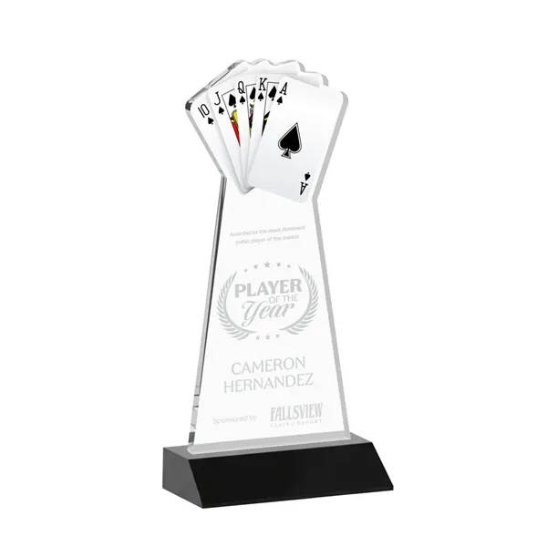 Poker Award - Black... from ASI 84592 St Regis Group / St Regis