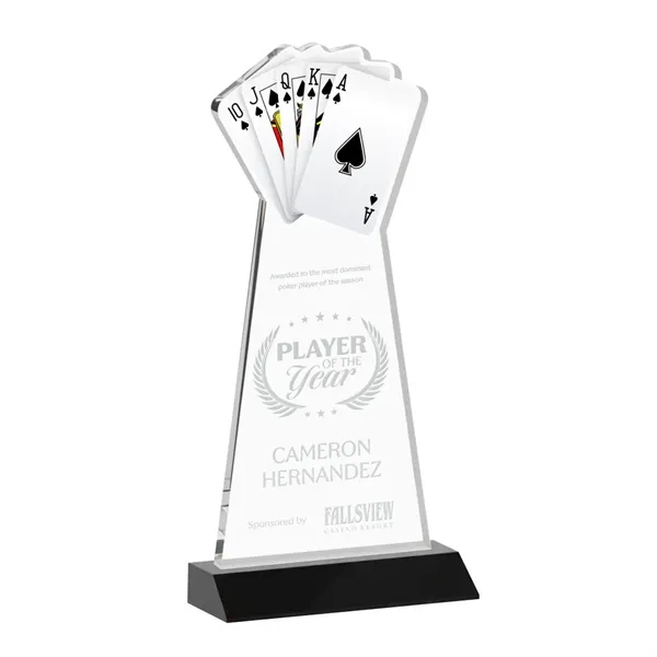 Poker Award - Black... from ASI 84592 St Regis Group / St Regis