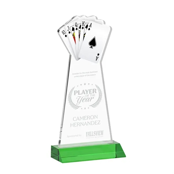 Poker Award - Green... from ASI 84592 St Regis Group / St Regis
