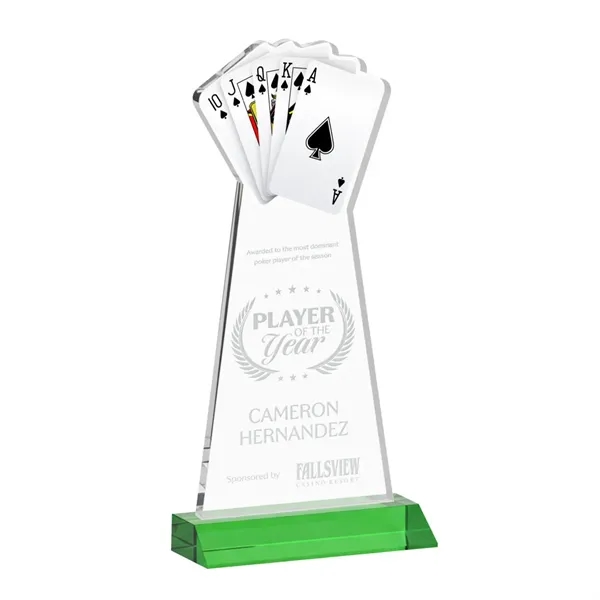 Poker Award - Green... from ASI 84592 St Regis Group / St Regis