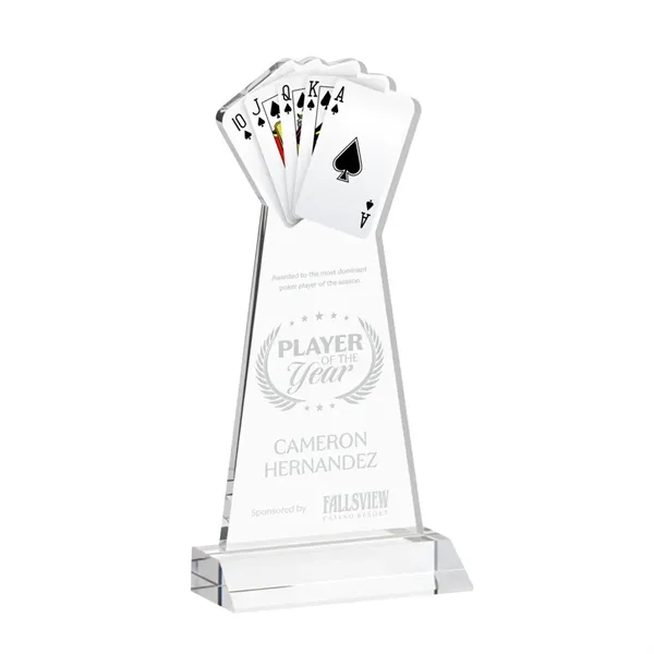 Poker Award - Clear... from ASI 84592 St Regis Group / St Regis