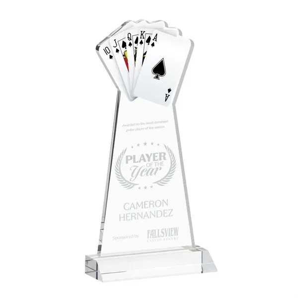 Poker Award - Clear... from ASI 84592 St Regis Group / St Regis