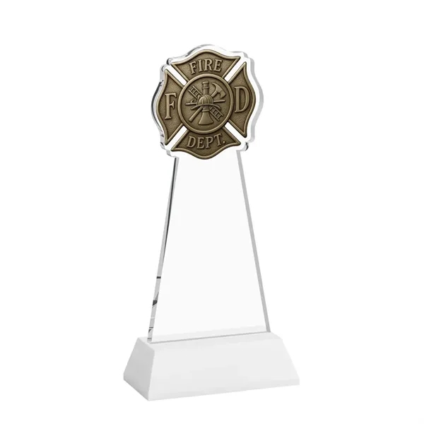 Fire Dept Award on Hartford Base - White... from ASI 84592 St Regis Group / St Regis