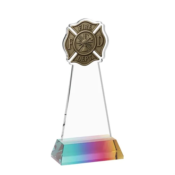 Fire Dept Award on Hartford Base - Prismatic... from ASI 84592 St Regis Group / St Regis