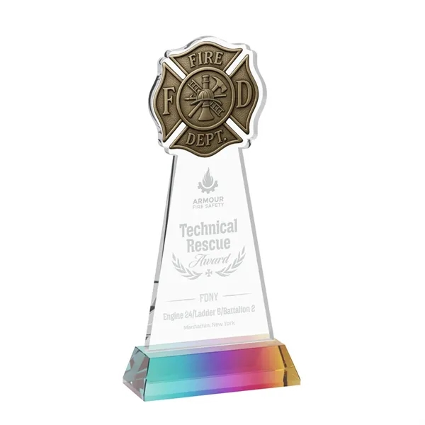 Fire Dept Award on Hartford Base - Prismatic... from ASI 84592 St Regis Group / St Regis