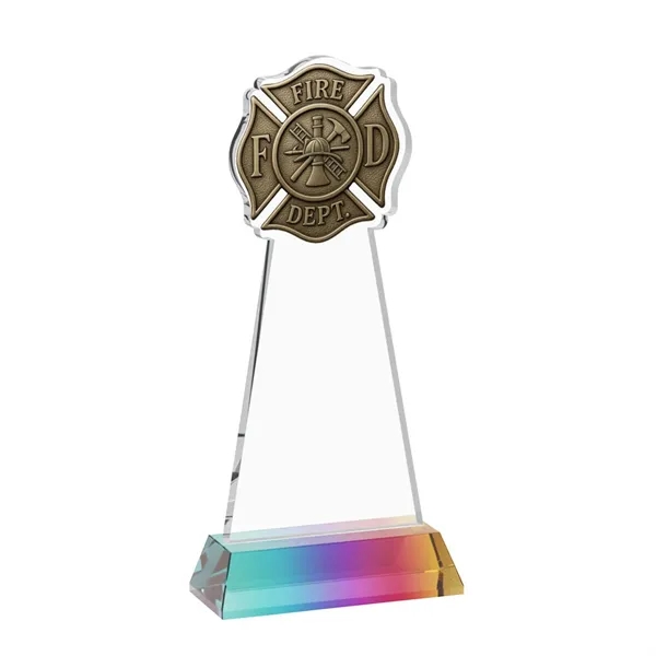 Fire Dept Award on Hartford Base - Prismatic... from ASI 84592 St Regis Group / St Regis