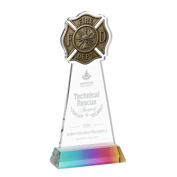 Fire Dept Award on Hartford Base - Prismatic... from ASI 84592 St Regis Group / St Regis