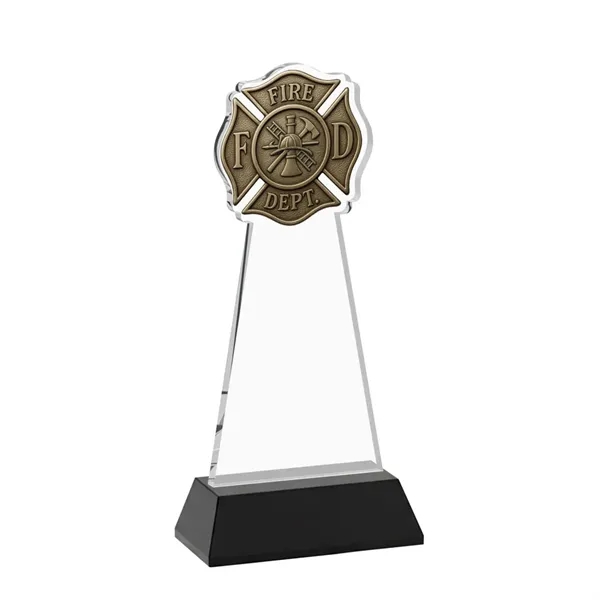 Fire Dept Award on Hartford Base - Black... from ASI 84592 St Regis Group / St Regis