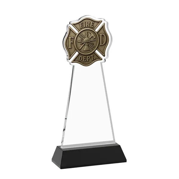 Fire Dept Award on Hartford Base - Black... from ASI 84592 St Regis Group / St Regis