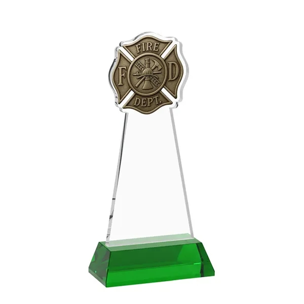 Fire Dept Award on Hartford Base - Green... from ASI 84592 St Regis Group / St Regis