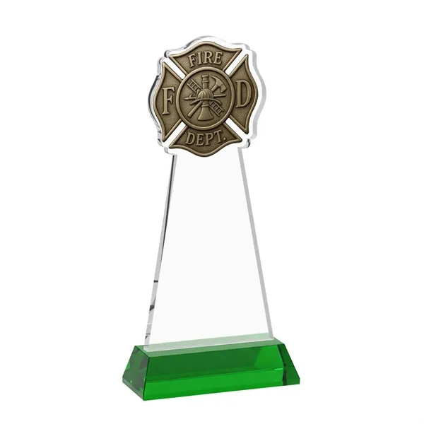Fire Dept Award on Hartford Base - Green... from ASI 84592 St Regis Group / St Regis