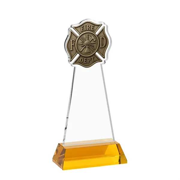 Fire Dept Award on Hartford Base - Amber... from ASI 84592 St Regis Group / St Regis