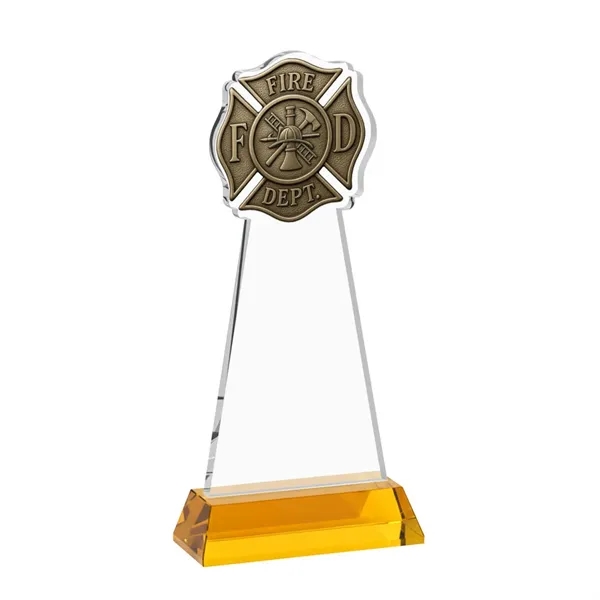 Fire Dept Award on Hartford Base - Amber... from ASI 84592 St Regis Group / St Regis