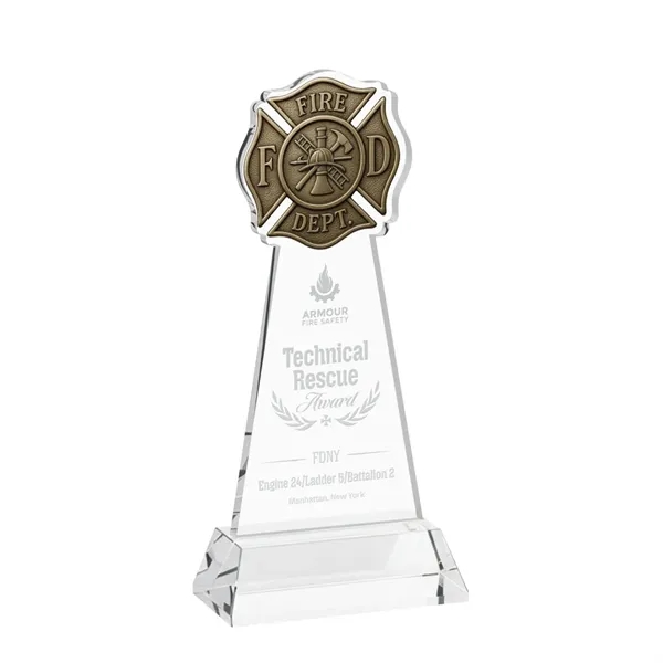 Fire Dept Award on Hartford Base - Clear... from ASI 84592 St Regis Group / St Regis