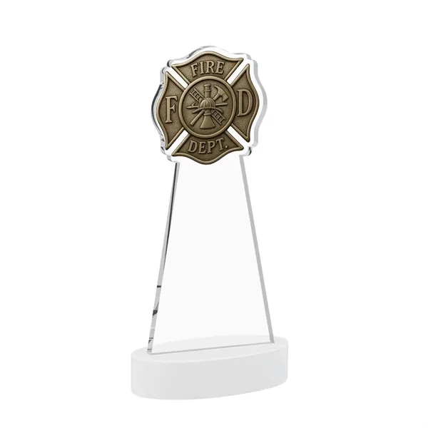 Fire Dept Award on Alberton Base - White... from ASI 84592 St Regis Group / St Regis