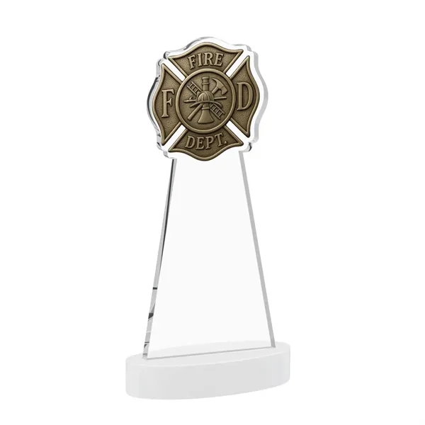 Fire Dept Award on Alberton Base - White... from ASI 84592 St Regis Group / St Regis