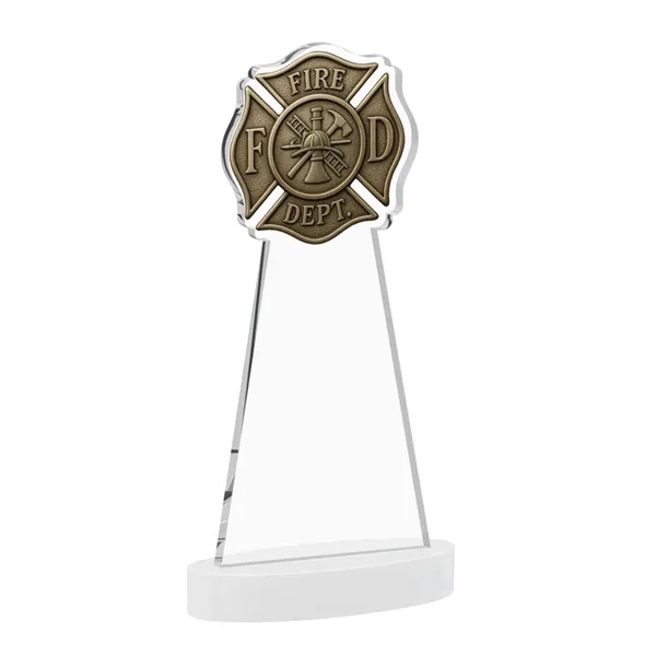 Fire Dept Award on Alberton Base - White... from ASI 84592 St Regis Group / St Regis