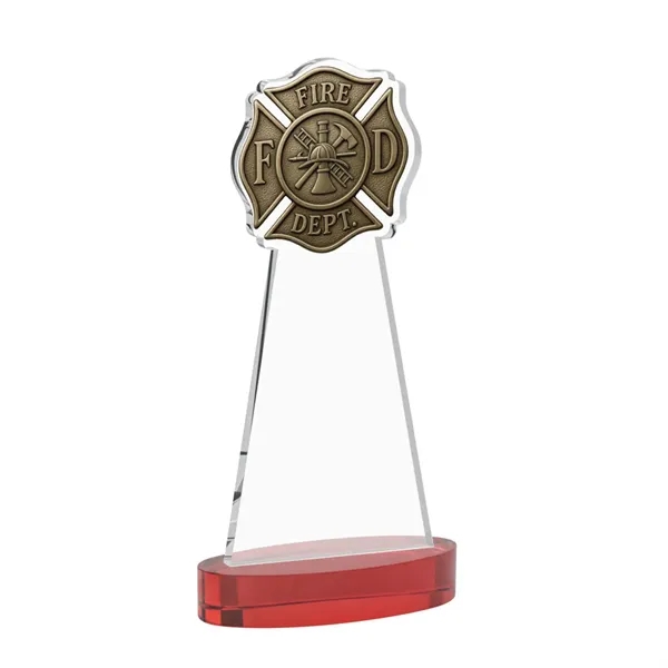Fire Dept Award on Alberton Base - Red... from ASI 84592 St Regis Group / St Regis