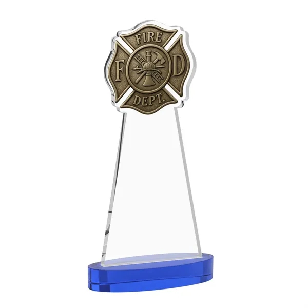 Fire Dept Award on Alberton Base - Blue... from ASI 84592 St Regis Group / St Regis