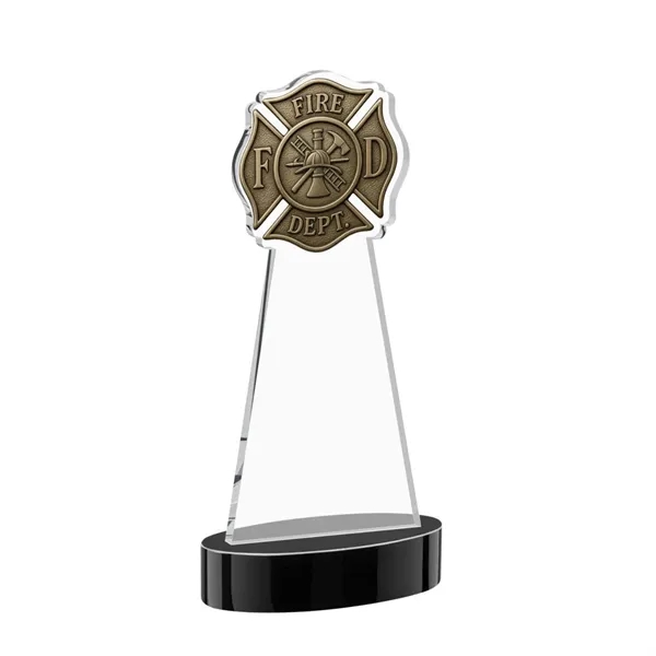 Fire Dept Award on Alberton Base - Black... from ASI 84592 St Regis Group / St Regis