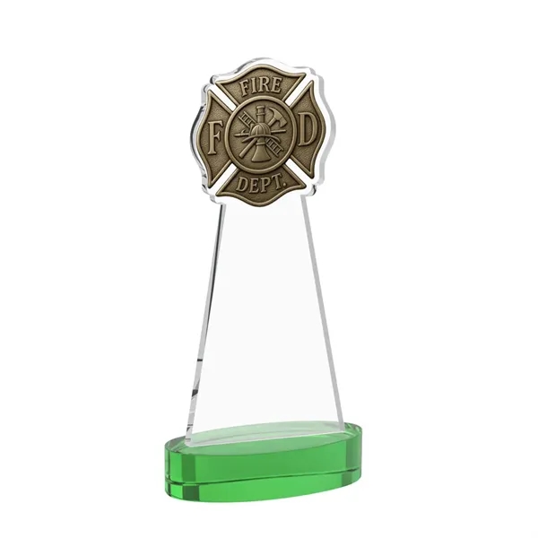 Fire Dept Award on Alberton Base - Green... from ASI 84592 St Regis Group / St Regis