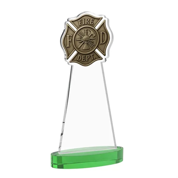 Fire Dept Award on Alberton Base - Green... from ASI 84592 St Regis Group / St Regis