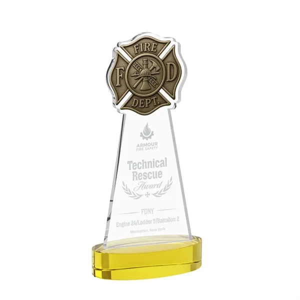 Fire Dept Award on Alberton Base - Gold... from ASI 84592 St Regis Group / St Regis