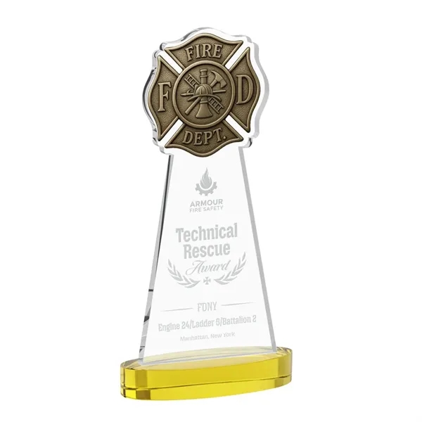 Fire Dept Award on Alberton Base - Gold... from ASI 84592 St Regis Group / St Regis