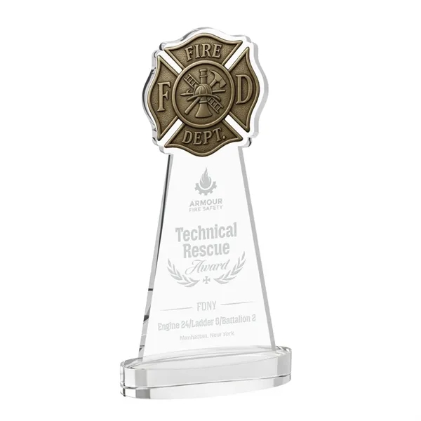 Fire Dept Award on Alberton Base - Clear... from ASI 84592 St Regis Group / St Regis