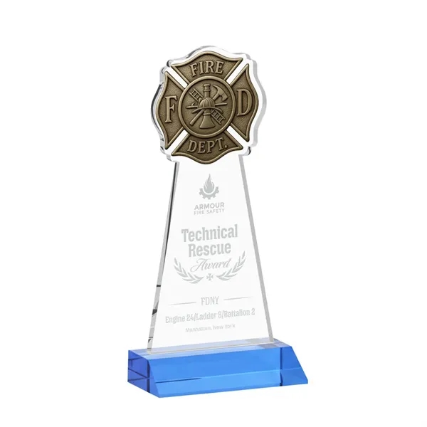 Fire Dept Award - Sky Blue... from ASI 84592 St Regis Group / St Regis